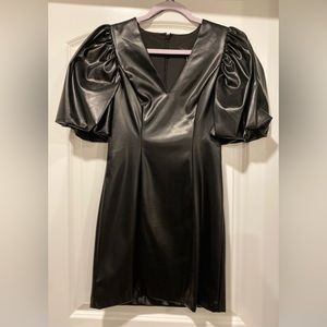 Endless Rose vegan leather cocktail dress